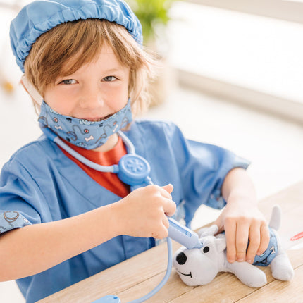 Melissa & Doug Veterinarian Role-Play Costume Set (Frustration-Free Packaging)