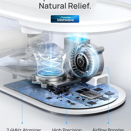 DREO 4L Smart Humidifiers for Bedroom, Top Fill Quiet Cool Mist Humidifier for Baby Large Room, Ultrasonic with Oil Diffuser, Nightlight, Auto, 32H Runtime for Home, Nursery, Plants, Works with Alexa