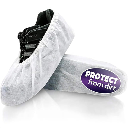 100 Pack Disposable Shoe Covers Sneaker Boot Cover