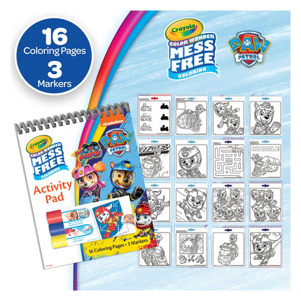 Crayola Color Wonder Bundle, Mess Free Coloring Pads & Markers, 3 Pack
