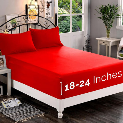 Elegant Comfort 1500 Premium Quality Fitted Sheet 