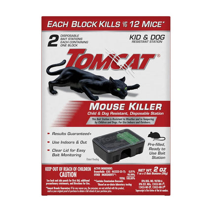 Tomcat 0370710 Tier 1 Disposable Mouse Bait Statio