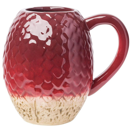 Silver Buffalo Game of Thrones Red Dragon Egg Cera