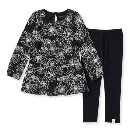 Burt's Bees Baby Baby Girls Top and Pant Toddler F