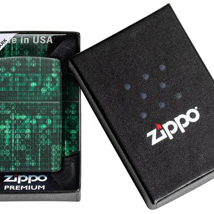Zippo Glow in The Dark Lighter, Green