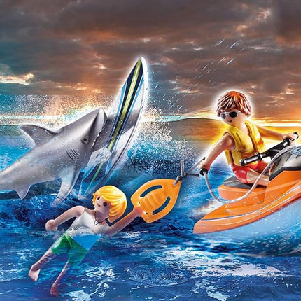 Playmobil Shark Attack and Rescue Boat