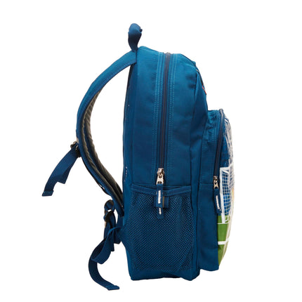 LEGO Unisex's Kids City Heritage Classic Backpack, Navy Soccer, One Size