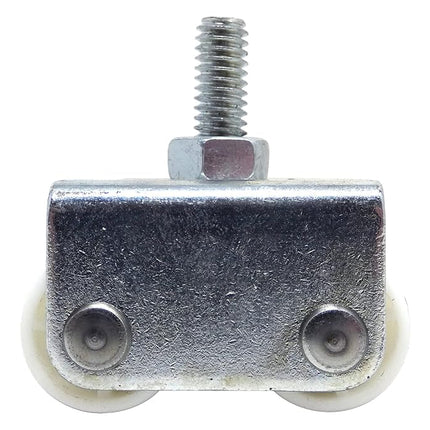 Shepherd Hardware 9441 7/8-Inch Threaded Stem Appliance Caster, Dual Wheels, 4-Pack