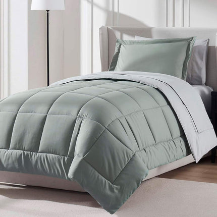 Nestl Twin XL Comforter Set 5 Piece - Reversible T