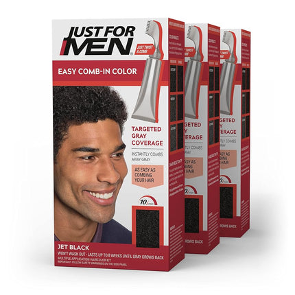 Just For Men Easy Comb-In Color Mens Hair Dye, Eas