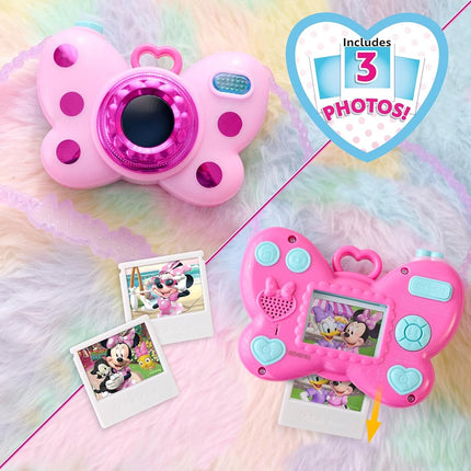 Cámara de juguete Minnie Mouse de Disney Junior Picture Perfect, juguetes para niños a partir de 3 años de Just Play