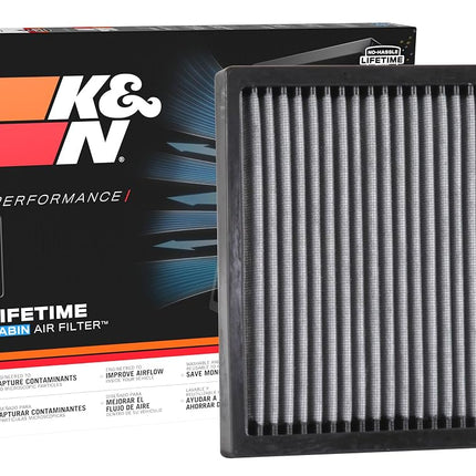 K&N Premium Cabin Air Filter: High Performance, Washable, Clean Airflow to your Cabin: Designed for Select 2014-2018 KIA (Soul, Soul EV) Vehicle Models, VF1017