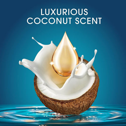 (NEW with Pump) - Head & Shoulders Royal Oils Dandruff Shampoo & Conditioner Set with Coconut Oil and Apple Cider Vinegar, Curly Hair Products, 929ml Each