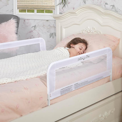 Dream On Me Mesh Bed Rails White Small 2 Count