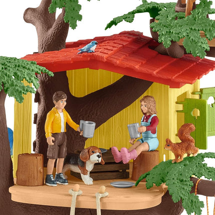 Schleich Farm World 42408 Collectible Adventure Tree House 28 Pieces for Ages 3+