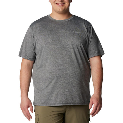 Columbia Men's Hike Crew, Black Heather, 4X