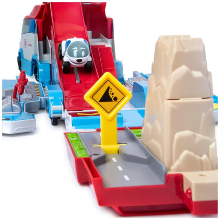 Paw Patrol, Launch’N Haul PAW Patroller, Transforming 2-in-1 Track Set for True Metal Die-Cast Vehicles