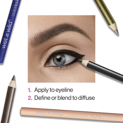 wet n wild Color Icon Kohl Eyeliner Pencil - Rich Hyper-Pigmented Color, Smooth Creamy Application, Long-Wearing Matte Finish Versatility, Cruelty-Free - Taupe of the Mornin'