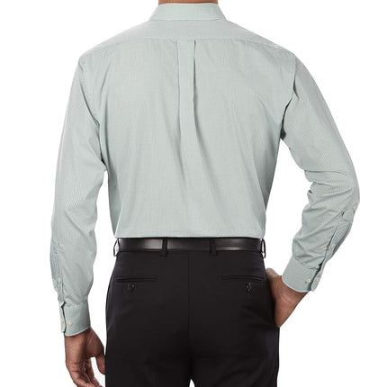 Van Heusen Men's 13v0225regular Dress Shirt, Green Chicory, L UK