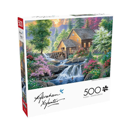 Buffalo Games - Summertime Mill - 500 Piece Jigsaw Puzzle for Adults