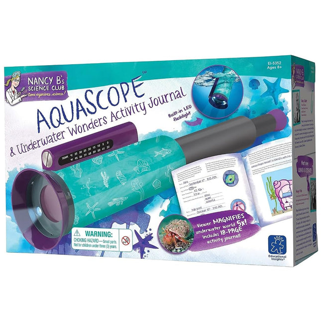 Educational Insights Nancy B's Science Club AquaScope and Activity Journal