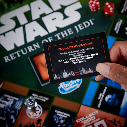 Monopoly Hasbro Gaming : Star Wars of The Jedi Board Game for 2-6 Players, Inspired by of The Jedi Movie, Game for Families and Kids Ages 8+ (Amazon Exclusive)