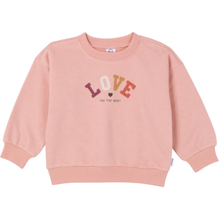 Gerber Baby Girls Conjunto de sudadera polar y jogger de 2 piezas para niñas pequeñas, melocotón, 5T, melocotón, 5T
