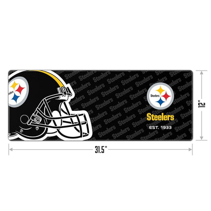 YouTheFan NFL Pittsburgh Steelers Logo Series Desk Pad SMU