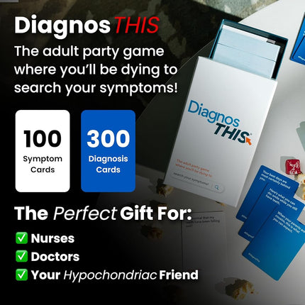 DiagnosTHIS: You're Not Going to Make It - Hysterical Adult Party Card Game