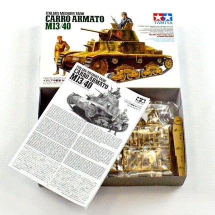 TAMIYA 300035296 – 1:35 WWII Italian medium tank Carro Armato M13/40 (2)