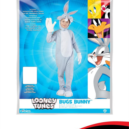 Looney Tunes : Déguisement Bugs Bunny pour enfant par Rubies, Unisexe taille M