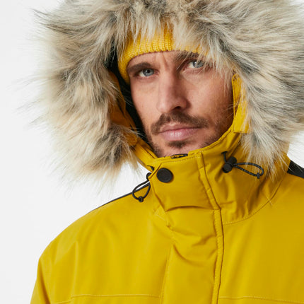 Helly Hansen Men's Reine Parka, Straw, L