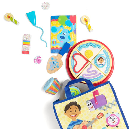 Melissa & Doug Blue's Clues & You! Wooden Birthday Party Play Set