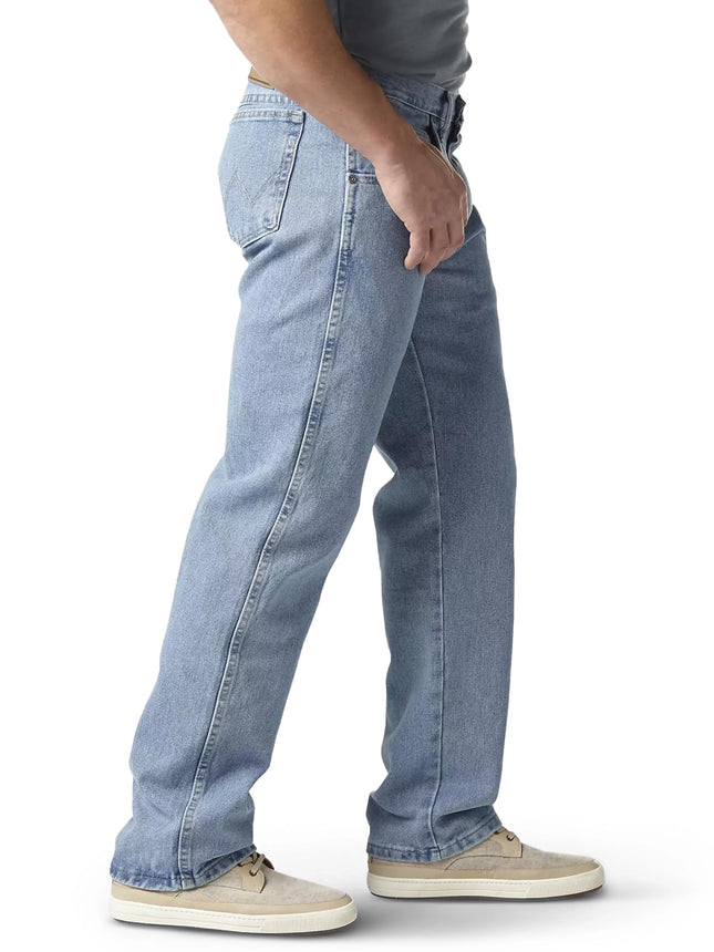 Wrangler Men's Relaxed Fit Jean, Vintage Indigo, 48W x 30L