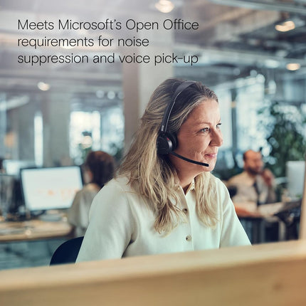 EPOS IMPACT 500 ANC Wireless Headset – Teams Certified with USB-C & USB-A Connectivity – Advanced Bluetooth Audio for Smarter, Distraction-Free Work