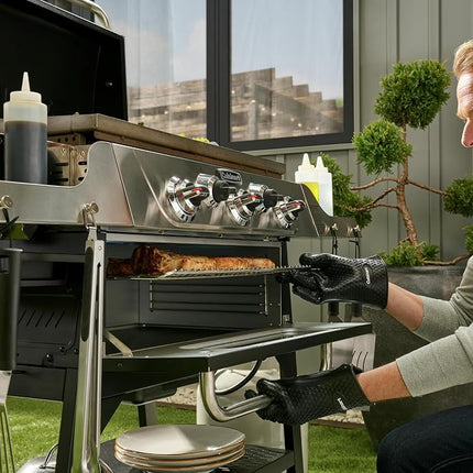 28" Outdoor Griddler - 2-in-1 Griddle & Broiler