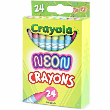 Crayons 24 CT. NEON