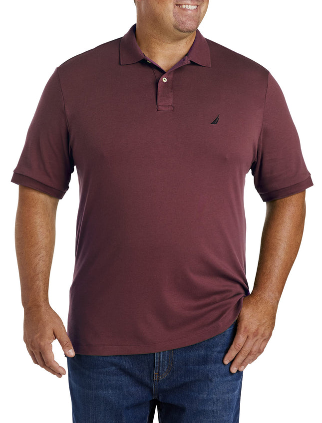 Nautica Men's Classic Fit Short Sleeve Solid Soft 
