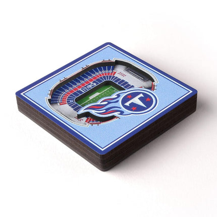 YouTheFan NFL Tennessee Titans 3D StadiumView Magnets - Nissan Stadium