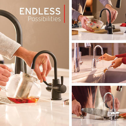 InSinkErator H250SN-SS HOT250 (Instant Hot Water Dispenser, Satin Nickel