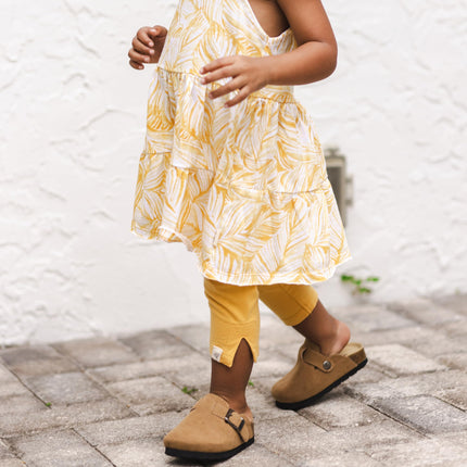 Burt's Bees Baby Baby Girls 100% Organic Cotton Tunic and Leggings Set, Leafy Jungle, Neugeborene