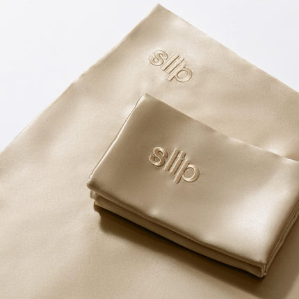 Slip Silk Queen Pillowcase, Caramel | 100% Pure 22 Momme Mulberry Silk