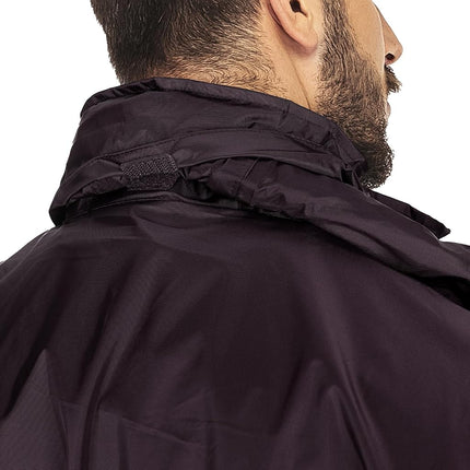 33,000ft Windbreaker, raincoat waterproof man, purple, S