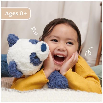 GUND Cozys Collection Panda, Panda Bear Stuffed Animal, Plush Toy for Ages 1 and Up, Navy Blue, 10”