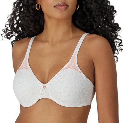 Sujetador minimizador Bali Passion for Comfort para mujer, estampado Pink Leaf, 42DD