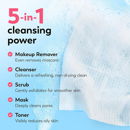 Olay Daily Facials Hydrating Cleansing Cloths, Moisturizing Makeup Remover, 66 Count