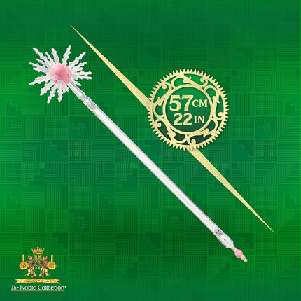 The Noble Collection Wicked Glinda's Bubble Wand Movie-Inspired Design Unisex 5+ 22 Inches