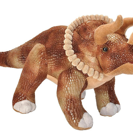 Wild Republic Triceratops Plush, Stuffed Animal, G