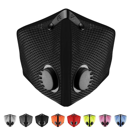 RZMask M2 Small Dust Face Mask Breathable Mesh Bla