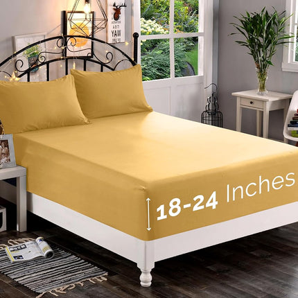 Elegant Comfort 1500 Premium Quality Fitted Sheet 
